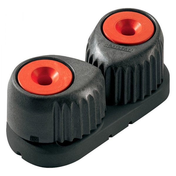 Ronstan® - C-Cleat™ Black/Red Carbon Fiber Medium Cam Cleat for 1/2" D Ropes