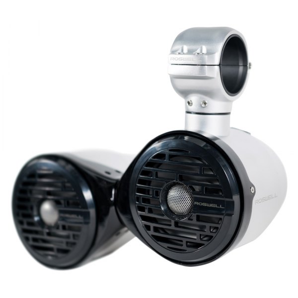 Roswell® - R1 Vamp Spin Series 6.5" Silver Wake Tower Speaker