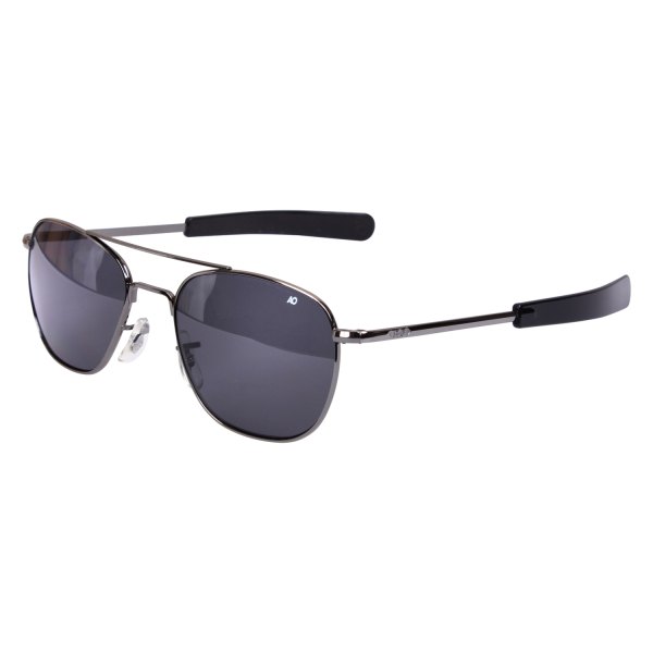 Rothco® - AO Original Pilots Charcoal/Gray Glass Polarized Sunglasses