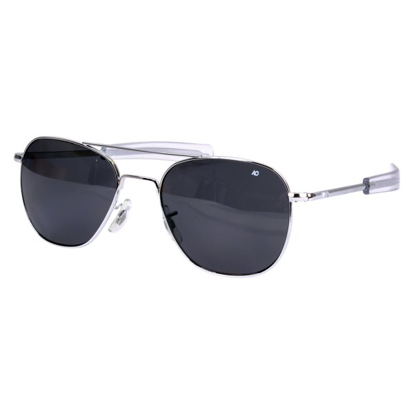 Rothco® - AO Original Pilots Chrome/Black Polarized Sunglasses