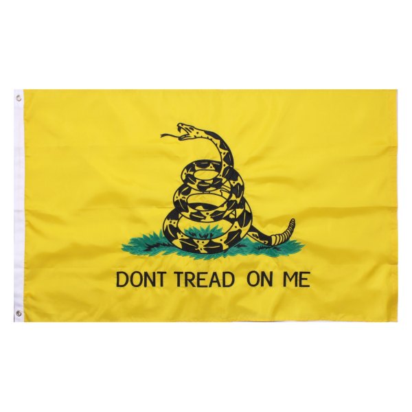 Rothco® - Deluxe™ 36" x 60" Polyester "Don't Tread On Me" Flag