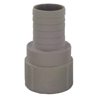 Rule Pumps® - 3/4" Hose Plastic White Adapter for 800/1100 Pumps