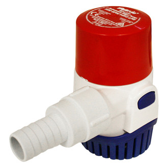 Rule Pumps® 25SA - 12 V 498 GPH Electric Fully Automatic Impeller Submersible Bilge Pump
