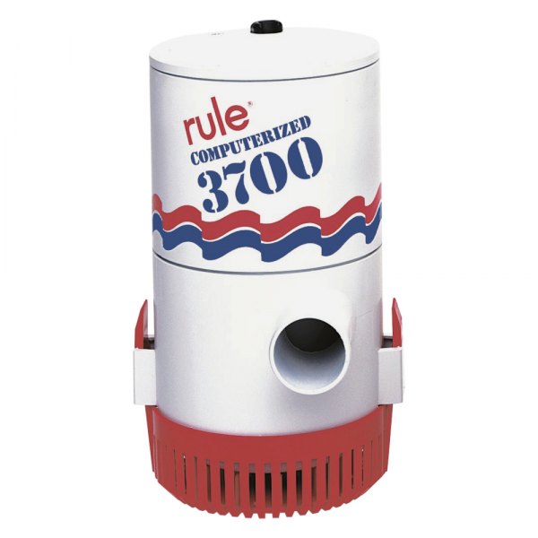 Rule Pumps® - 12 V 3696 GPH Electric Automatic Impeller Submersible Bilge Pump