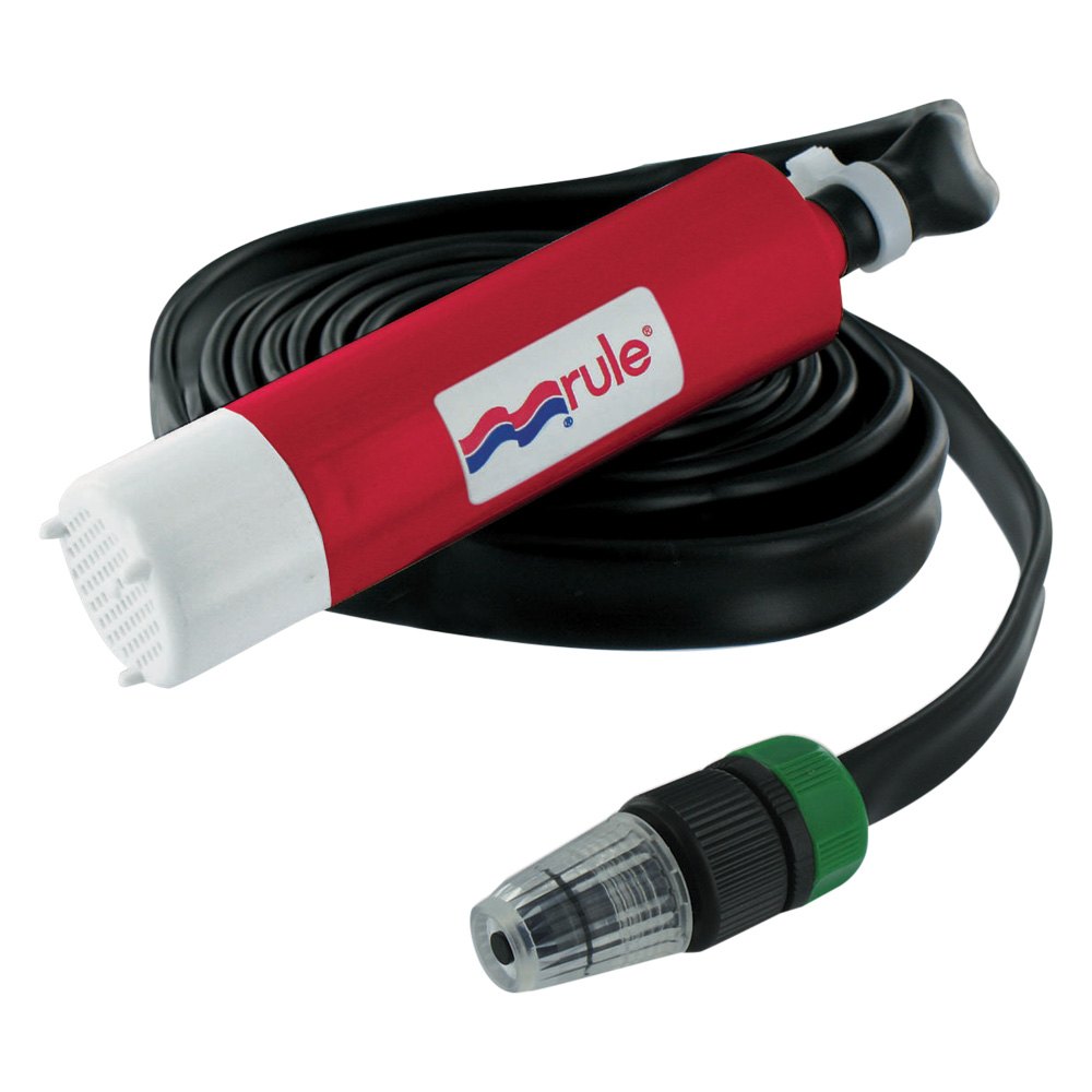 Rule Pumps® IL280PK Plus 12 V 276 GPH Slimline Submersible Utility