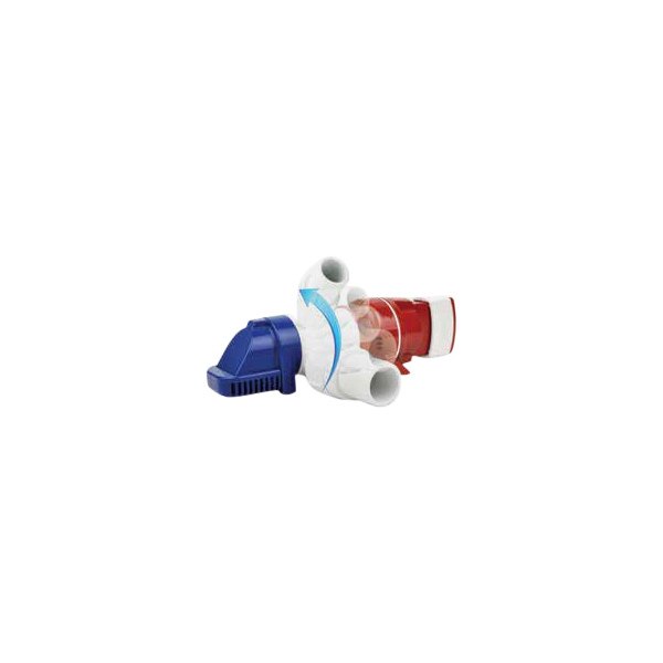 Rule Pumps® - LoPro™ 12 V 900 GPH Electric Automatic Impeller Submersible Bilge Pump