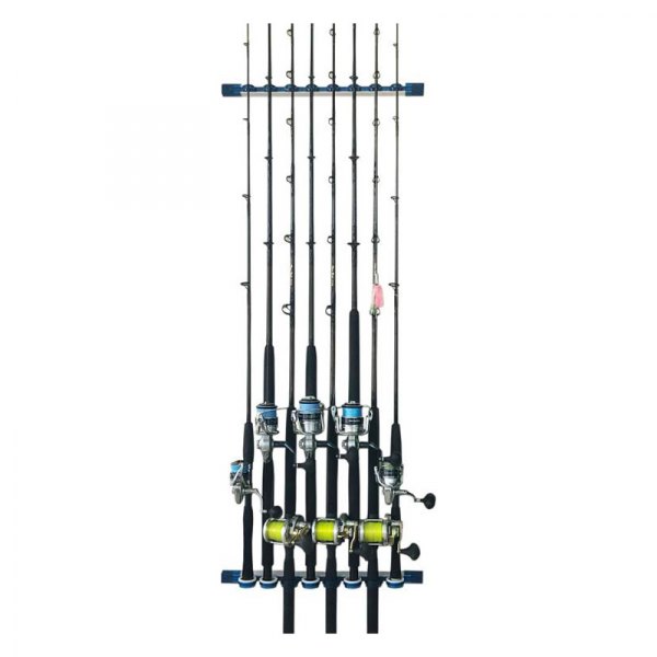 Rush Creek Creations® - All Weather Wall & Ceiling Vertical 8-Rod Rack