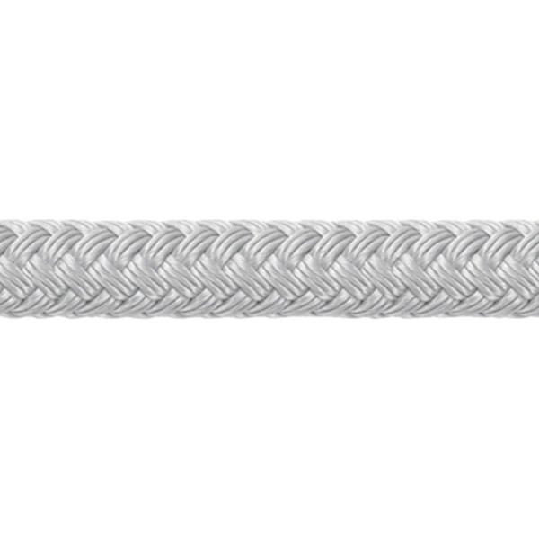 Samson Rope® - XLS3 1/4" D x 500' L White Polyester Double Braid Multi-Purpose Line