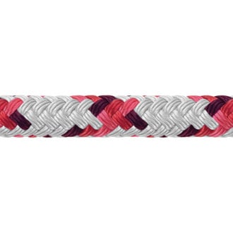 Samson Rope® 435020405030 - XLS3 5/16" D x 500' L White/Red Tracer Double Braid Anchor Line