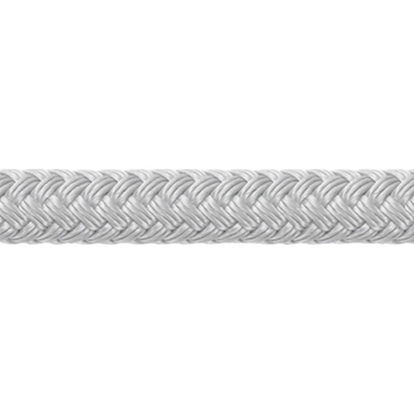 Samson Rope® - XLS3 7/16" D x 500' L White Polyester Double Braid Multi-Purpose Line