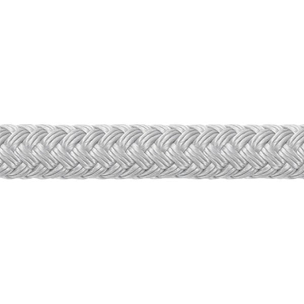 Samson Rope® - XLS3 1/2" D x 500' L White Polyester Double Braid Multi-Purpose Line