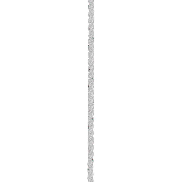 Samson Rope® - Pro-Set 3/8" D x 100' L White Nylon Anchor Line with Thimle