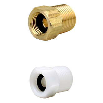 Scandvik® - 3/8" BSP(F) to 1/2" NPT(M) Brass Pipe/Pipe Adapter