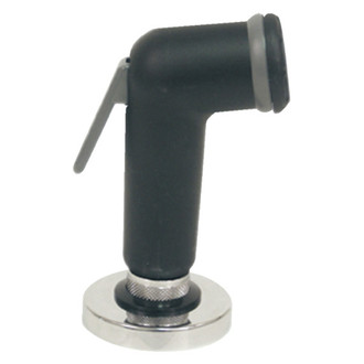 Scandvik® - Glass Reinforced Plastic Black Pull Out Sprayer with 6' L Black Nylon Hose
