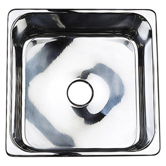 Scandvik® - Stainless Steel Rectangular Single Bowl Kitchen Sink