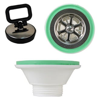 Scandvik® - Sink Drain with Stopper