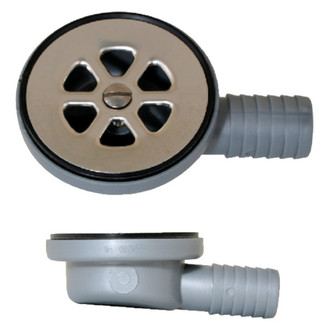 Scandvik® - 2-1/16" Polished Shower Drain