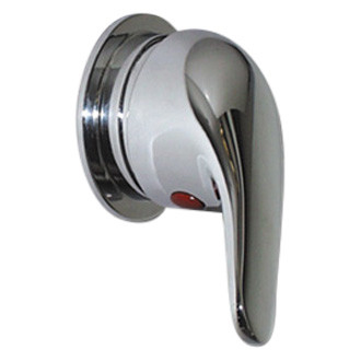 Scandvik® - Brass Chrome Plated Hot & Cold Single Lever Shower Mixer