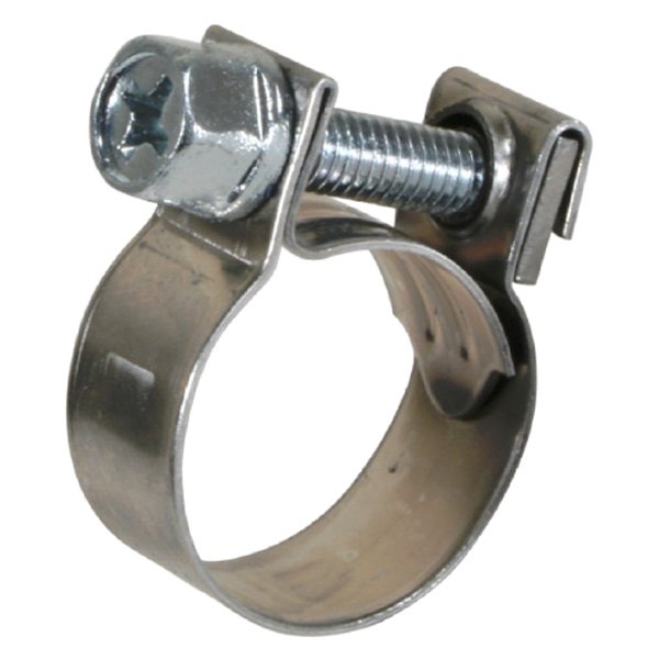 Scandvik® - ABA Mini™ 0.3"-0.33" D Stainless Steel T-Bolt Hose Clamps, 10 Pieces