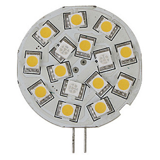 Scandvik® - 12/24V DC 180lm Cool White/Red Side-Pin G4 Base LED Light Bulb