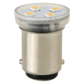 Scandvik® - 12/24V DC 65lm Cool White BA15D Base LED Light Bulb