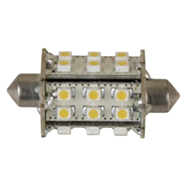 Scandvik® - 360° 42mm L 12/24V DC 210lm Warm White Festoon Base LED Light Bulb