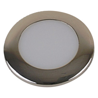 Scandvik® - A3 3"D 12/24V DC 242lm White Recessed Screw Mount LED Courtesy Light