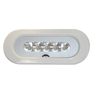 Scandvik® - 6"L x 2.5"W 12/24V DC 900lm Blue Recessed Mount LED Courtesy Light