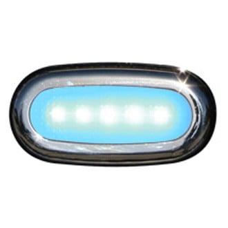 Scandvik® - 2.88"L x 1.5"W 12V DC 15lm White Surface Mount LED Courtesy Light