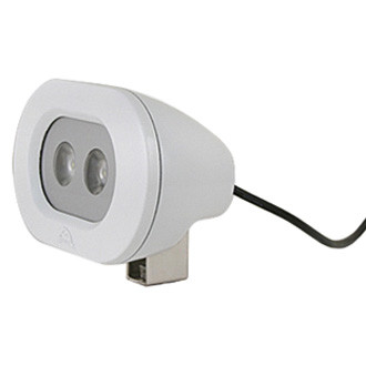 Scandvik® - 5 W 500 lm 10 - 30 V DC White Housing White Bracket Mount 2 LED Spreader Light