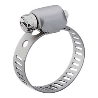 Scandvik® - Breeze™ 0.94"-1.5" D Stainless Steel Worm Drive Hose Clamps, 10 Pieces
