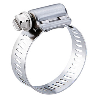 Scandvik® - Breeze™ Power-Seal™ 0.5"-0.91" D Stainless Steel Worm Drive Hose Clamps, 10 Pieces