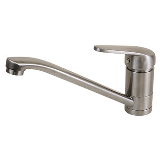 Scandvik® - Nordic Brushed Passivated 304 Stainless Steel Hot & Cold Water Single Lever Galley Faucet