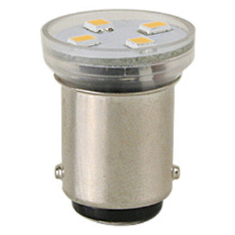 Scandvik® - 12/24V DC 55lm Warm White BA15D Base LED Light Bulb