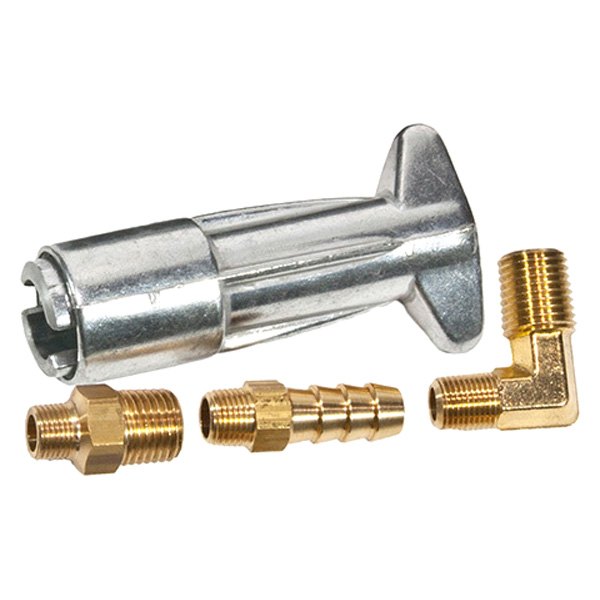Scepter® - 3/8" Barb Female Bayonet Aluminum Tank Connector with 1/4" NPT