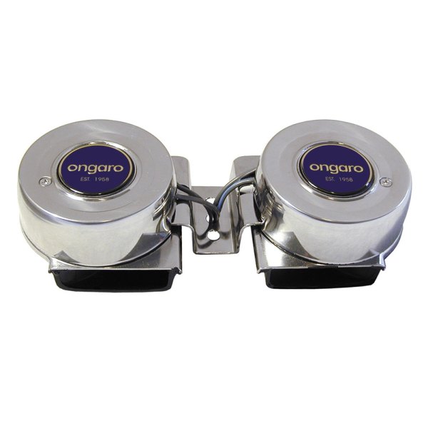 Schmitt & Ongaro® - Ongaro 12 V 112 dB Stainless Steel Mini Compact Twin Horn