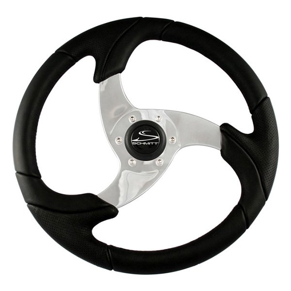 Schmitt & Ongaro® - Folletto 14-1/5" Dia. Black PU Coated Steering Wheel