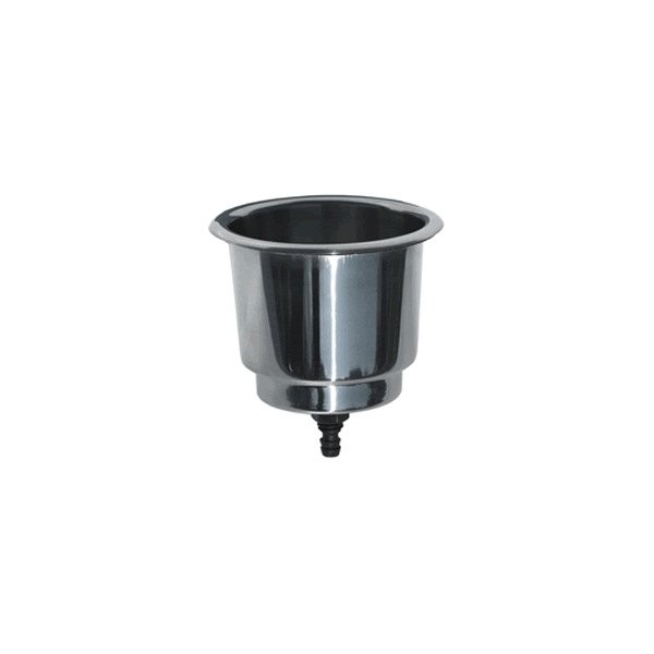 Schmitt & Ongaro® - Stainless Steel Drink Holder with Drain & Plug