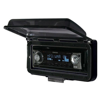 Scosche® ACM3 - Aqua Series Black Flip Top Door Stereo Cover