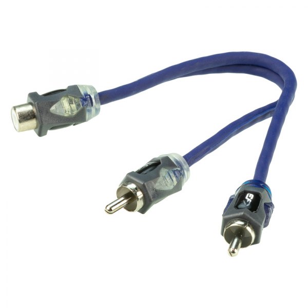 Scosche® - Rogue 1 RCA F to 2 RCA M Audio Y-Cable