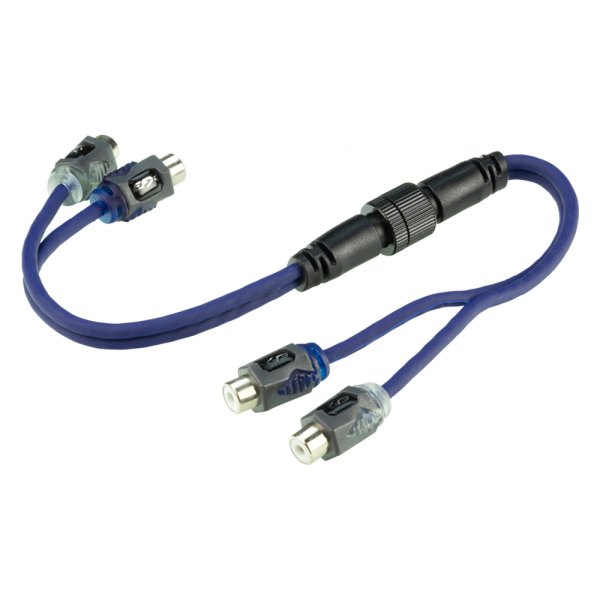 Scosche® - 2 RCA F to 2 RCA F Audio Cable