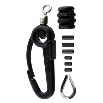 Scotty® - Stainless Steel Downrigger Terminal Kit with Swivel Hook