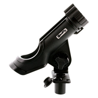 Scotty® - Power Lock 0/180/360° 1-15/16" I.D. Black Nylon Rod Holder with Flush Deck Mount