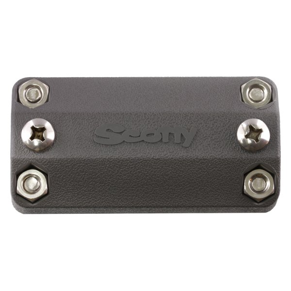 Scotty® - 7/8" L 1" I.D. Gray Stainless Steel Rail Mount Adapter