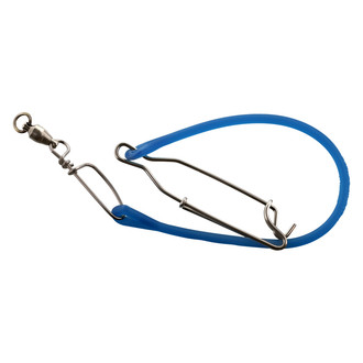 Scotty® - Trolling Snubber with Sampo™ Small Black Downrigger Weight Snubber with Swivel & Snap