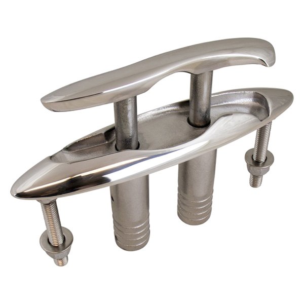 Sea Dog® - 4-1/2" L Stainless Steel S-Style Pull-Up Cleatwith Studs