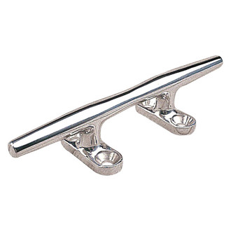 Sea Dog® - 5" L x 1-1/8" H Stainless Steel Screw Mount Open Base Herreshoff Cleat, Display