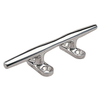 Sea Dog® - 8" L x 1-1/2" H Stainless Steel Screw Mount Open Base Herreshoff Cleat, Display