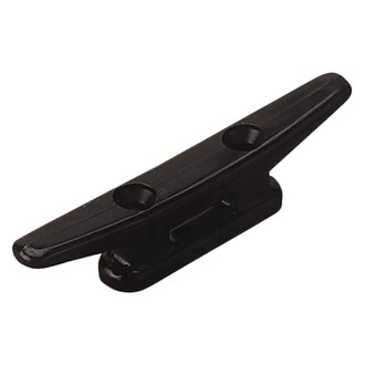Sea Dog® - 6-1/2" L x 1-3/8" H Black Nylon Open Base Cleat, Bulk
