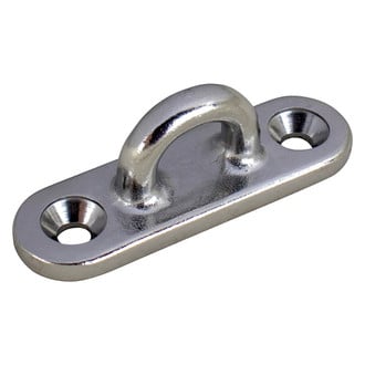 Sea Dog® - 3/4" I.D. Stainless Steel Oblong Eye Plate